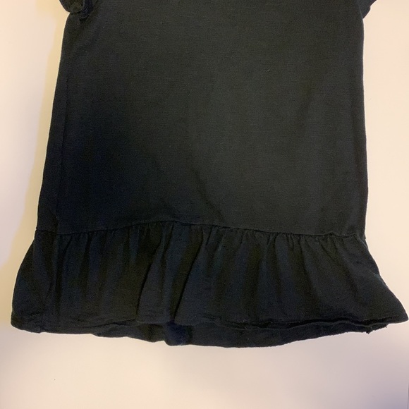 Anthropologie Leifnotes Black Short Sleeved Peplum Sweater - Women’s Size Small - Picture 5 of 9